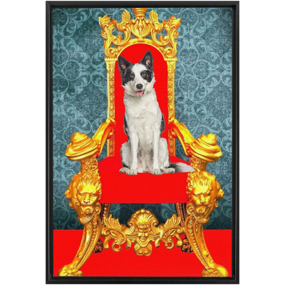 The Throne Pet Portrait-Pet 1